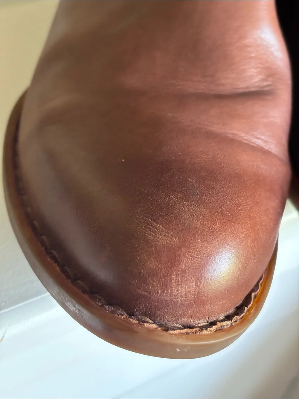 Born Women’s Brown Leather Ankle Boots - Size 11M Kati Brown Cuero